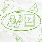 Sammlung Icons zur Elektroprüfung